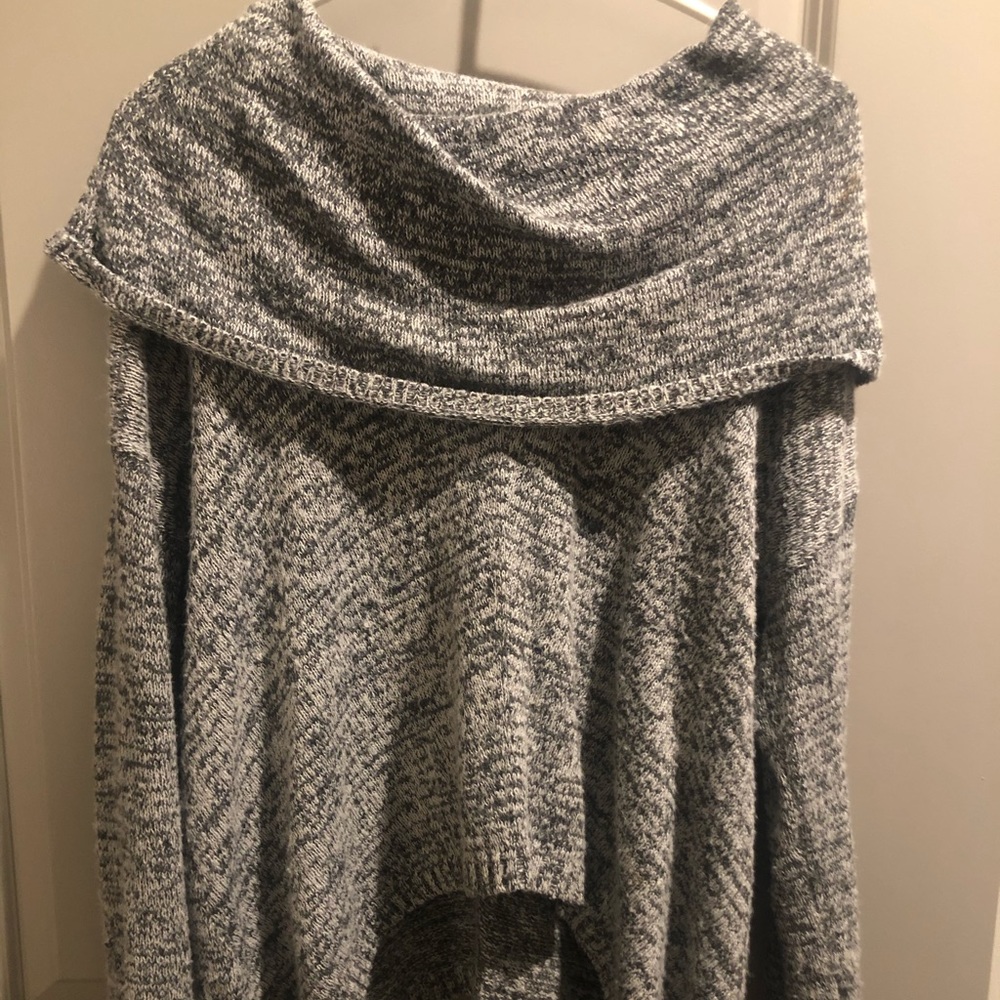 Express Wide Cowl Neck Sweater - XS